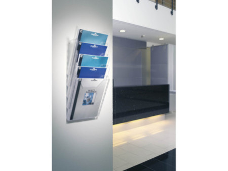 DURABLE Porte-brochures COMBIBOXX A4 set XL, transparent