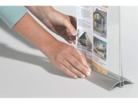 DURABLE Présentoir de table PRESENTER, A5, tranparent