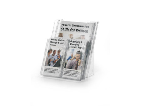 DURABLE Porte-brochures COMBIBOXX pro, transparent