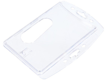 DURABLE Porte-badge, plastique rigide, 54 x 85 mm, encoche