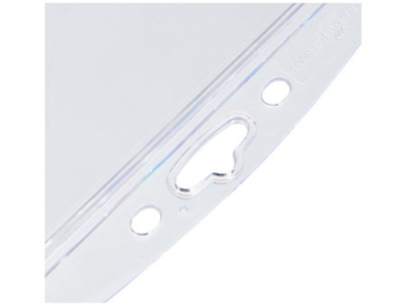 DURABLE Porte-badge, plastique rigide, 54 x 85 mm, encoche