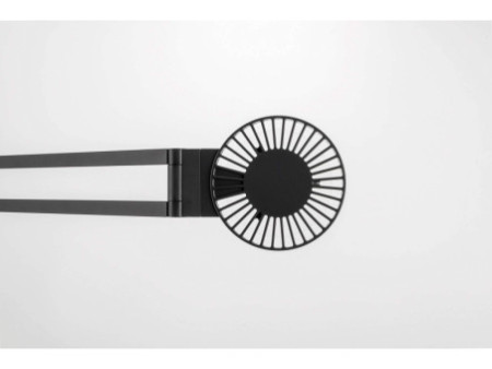 LUCTRA Lampe de bureau à LED TABLE RADIAL BASE, noir