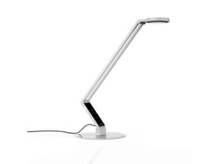 LUCTRA Lampe de bureau à LED TABLE RADIAL BASE, blanc