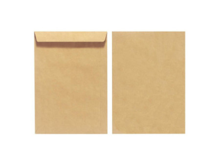 herlitz Pochette d'expédition, B4, sans fenêtre, marron