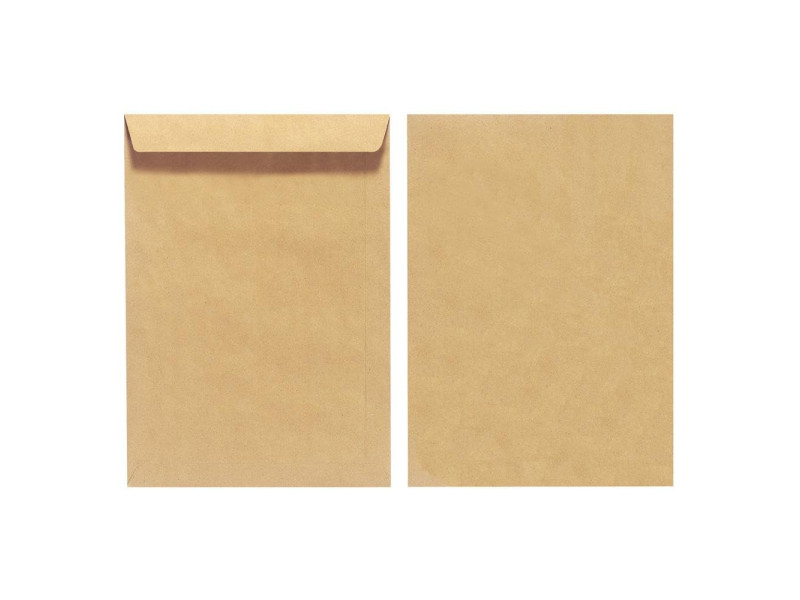 herlitz Pochette d'expédition, B4, sans fenêtre, marron