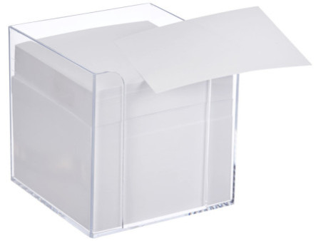 herlitz Boîtier pour bloc-notes, en plastique, transparent