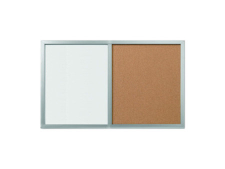 herlitz Tableau mixte, (L)600 x (l)400 mm, cadre en bois