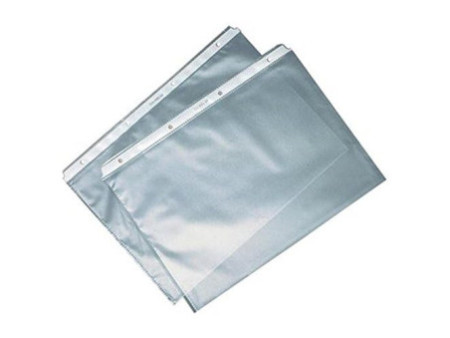 herlitz Pochette perforée, A4, grainé, 0,042 mm