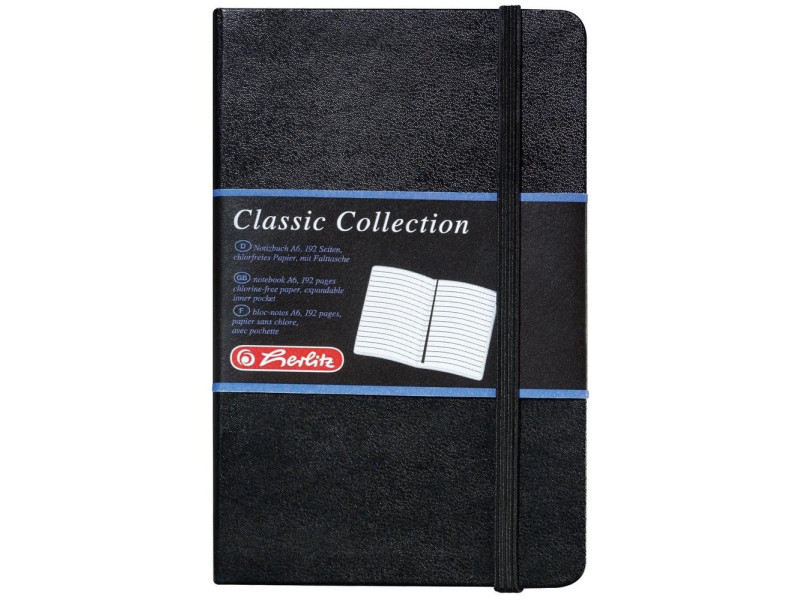 herlitz Carnet de notes my.book classic, A6, 192 pages