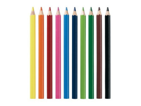 herlitz Crayons de couleur Jumbo, hexagonal, étui en carton