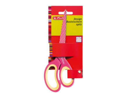 herlitz Ciseaux de bricolage Design, pointu, longueur:172 mm