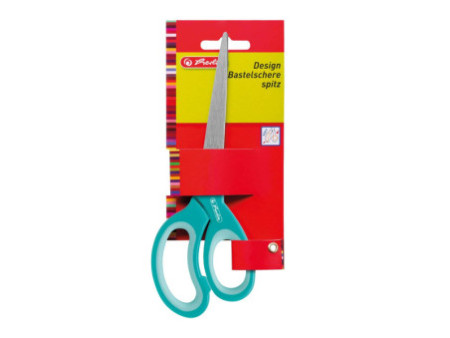 herlitz Ciseaux de bricolage Design, pointu, longueur:172 mm