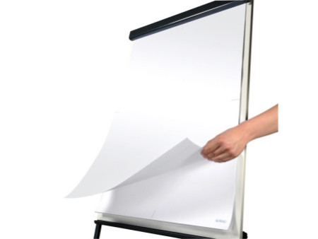 herlitz Bloc de papier pour tableau de conférence, 20
