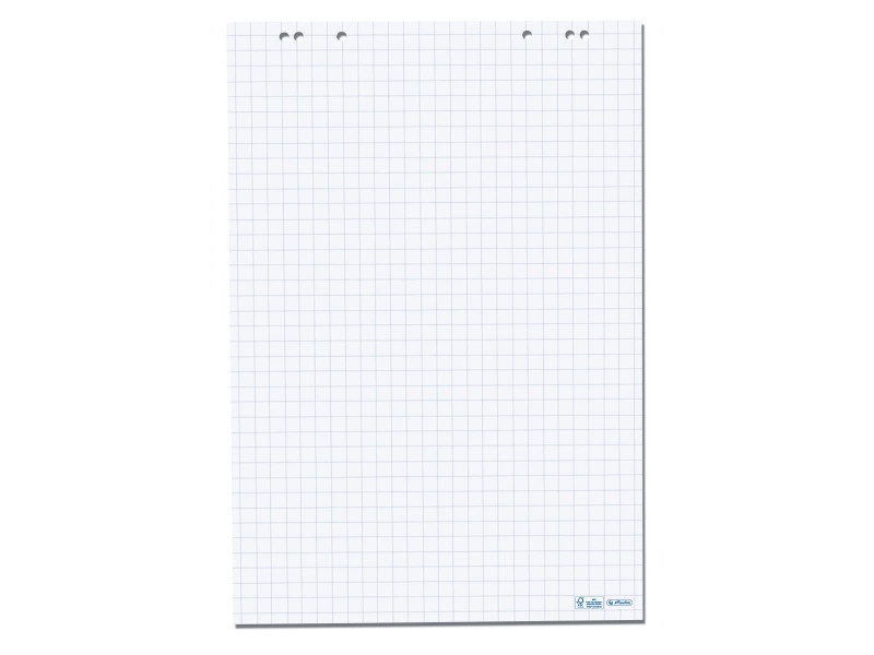 herlitz Bloc pour chevalet de conférence, 20 feuilles