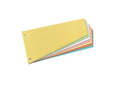 herlitz Intercalaires, trapézoidal, carte lustrée, bleu