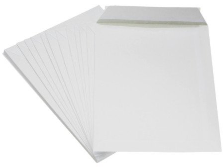 herlitz Enveloppe d'expédition, C5, sans fenêtre, blanc