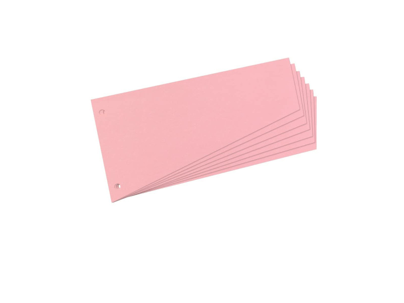 herlitz Interclaires, trapézoidal, carte lustrée, rose
