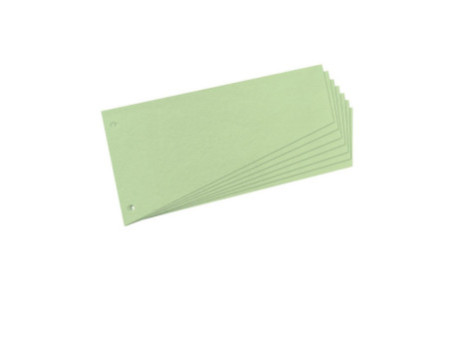 herlitz Intercalaires, trapézoidal, A4, carte lustrée, vert