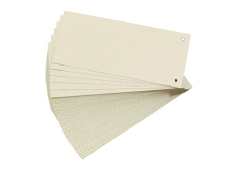 herlitz Intercalaires, pour format A4, carte lustrée,chamois