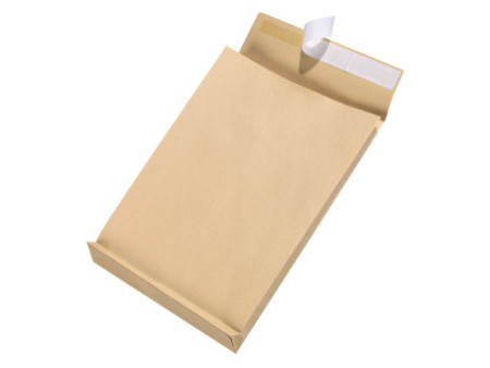 herlitz Pochette d'expédition à soufflet C4, adhésive