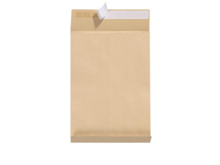 herlitz Pochette d'expédition à soufflet C4, adhésive