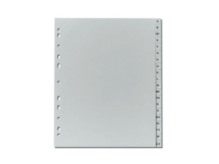 herlitz Intercalaires en plastique, A-Z, A4 extra large