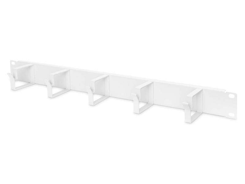 DIGITUS Panneau guide-câble 19', 1U, 5 étriers guide-câble
