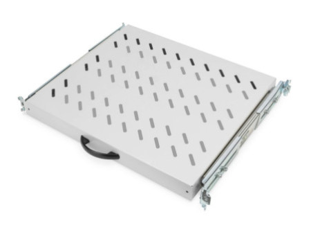 DIGITUS étagère 19', 1U, extensible, profondeur: 345 mm