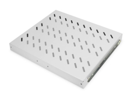 DIGITUS étagère 19', 1U, extensible, profondeur: 345 mm