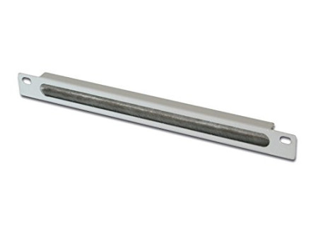 DIGITUS Passe-câble 10', 0,5 U, gris clair RAL 7035
