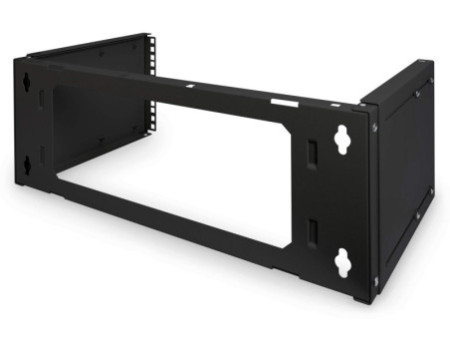 DIGITUS support mural 19' universel, 4 U, (RAL 9005), noir