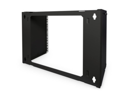 DIGITUS support mural 19' universel,18 U, (RAL 9005), noir