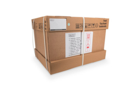 DIGITUS Coffret mural 19' Unique Line, 20U, gris clair