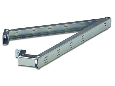 DIGITUS étagère 19', extensible, profondeur: 720mm, noir