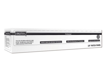 DIGITUS Panneau de brassage 19' Cat.5e, 16 x ports RJ45, 1 U