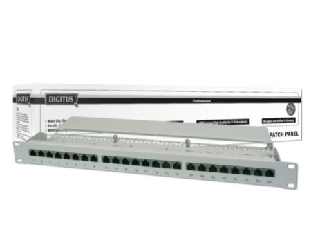 DIGITUS Panneau de brassage 19' Cat.5e, 16 x ports RJ45, 1 U
