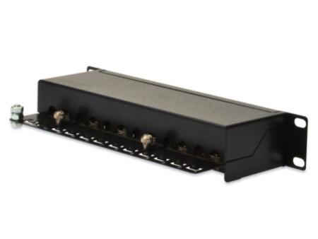 DIGITUS CAT.5e 10' panneau brassage, 12 x RJ45, blindé, 1U