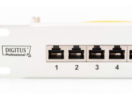 DIGITUS Panneau de brassage 19' Cat.6, classe E, 24 x RJ45