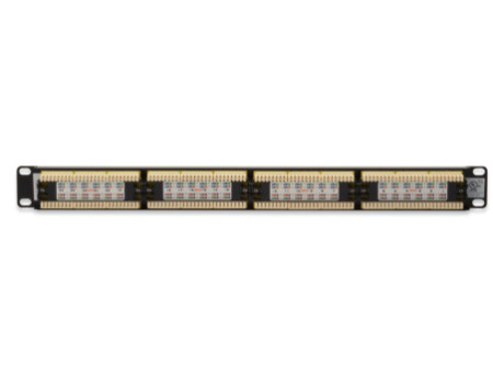 DIGITUS Panneau de brassage 19' Cat.6, classe E, 24 x RJ45