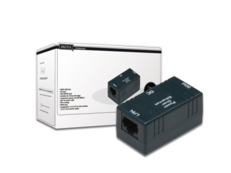 DIGITUS Injecteur PoE, passif, 2 ports RJ45 femelle