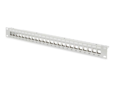DIGITUS panneau de brassage modulaire 19' cat.6, 24 ports