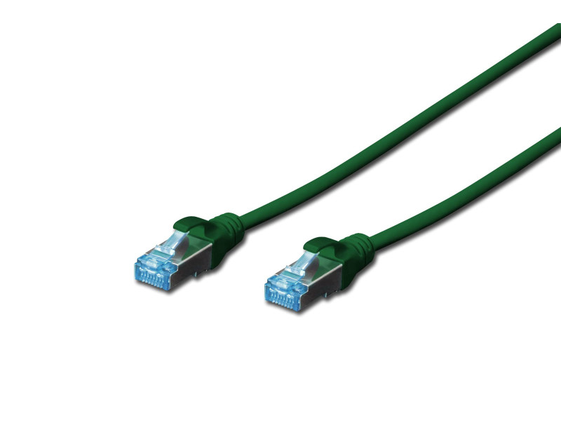 DIGITUS Câble patch Premium, Cat. 5e, SF/UTP, 0,5 mm mm m,