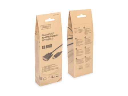 DIGITUS Câble adaptateur DisplayPort, DP sur DVI-D (24+1),3m