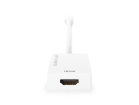 DIGITUS Adaptateur Mini DisplayPort, mdP - HDMI, blanc