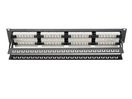 DIGITUS Panneau de brassage 19' Cat.6, classe E, 48 x RJ45