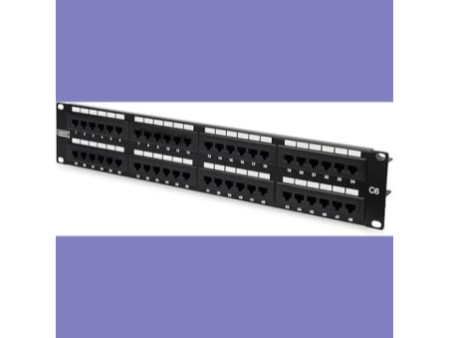 DIGITUS Panneau de brassage 19' Cat.6, classe E, 48 x RJ45