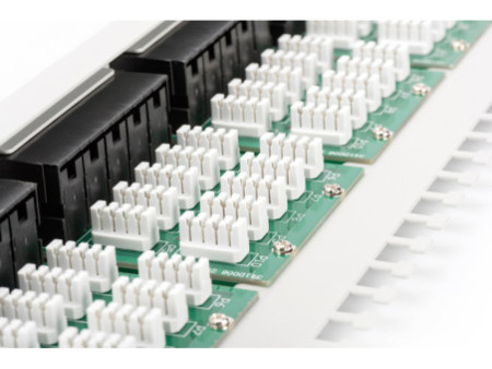 DIGITUS Panneau de brassage RNIS 19', CAT 3, 50 ports RJ45,