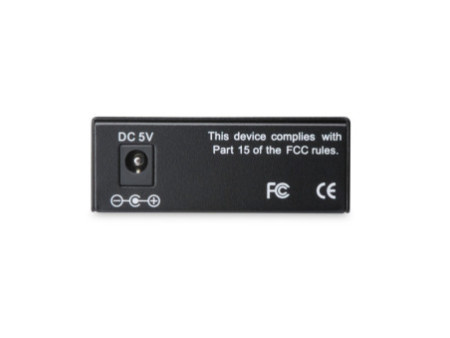 DIGITUS convertisseur média Fast Ethernet, RJ45/SC, monomode