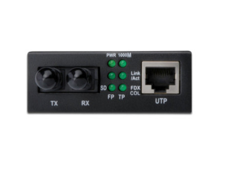 DIGITUS Convertisseur de média Gigabit Ethernet, ST/RJ45,