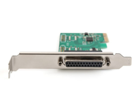 DIGITUS Carte PCI Express parallèle, 1 port + Low Profile